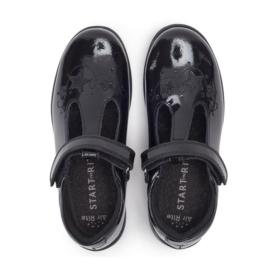 Start Rite - Star Jump - Black Patent - School Shoes