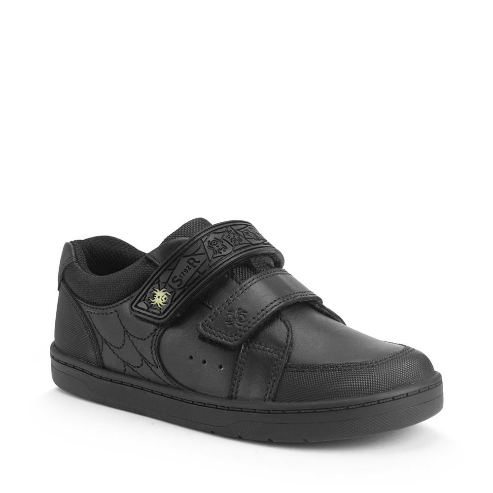 Start Rite - Spider Web - Black Leather - School Shoes