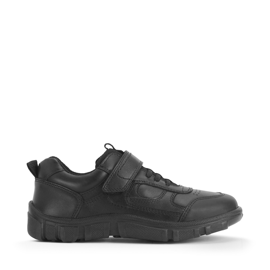 Start Rite - League - Black Leather - School Shoes