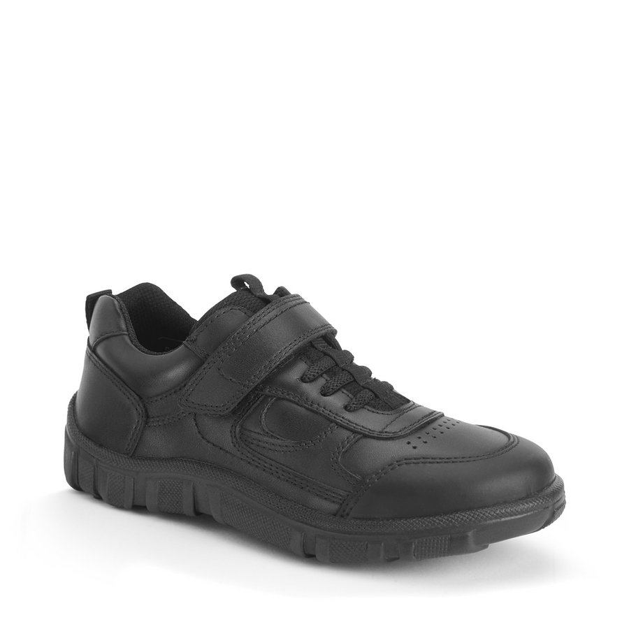 Start Rite - League - Black Leather - School Shoes