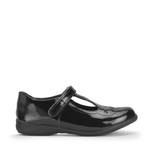 Start Rite - Novel - Black Patent - School Shoes