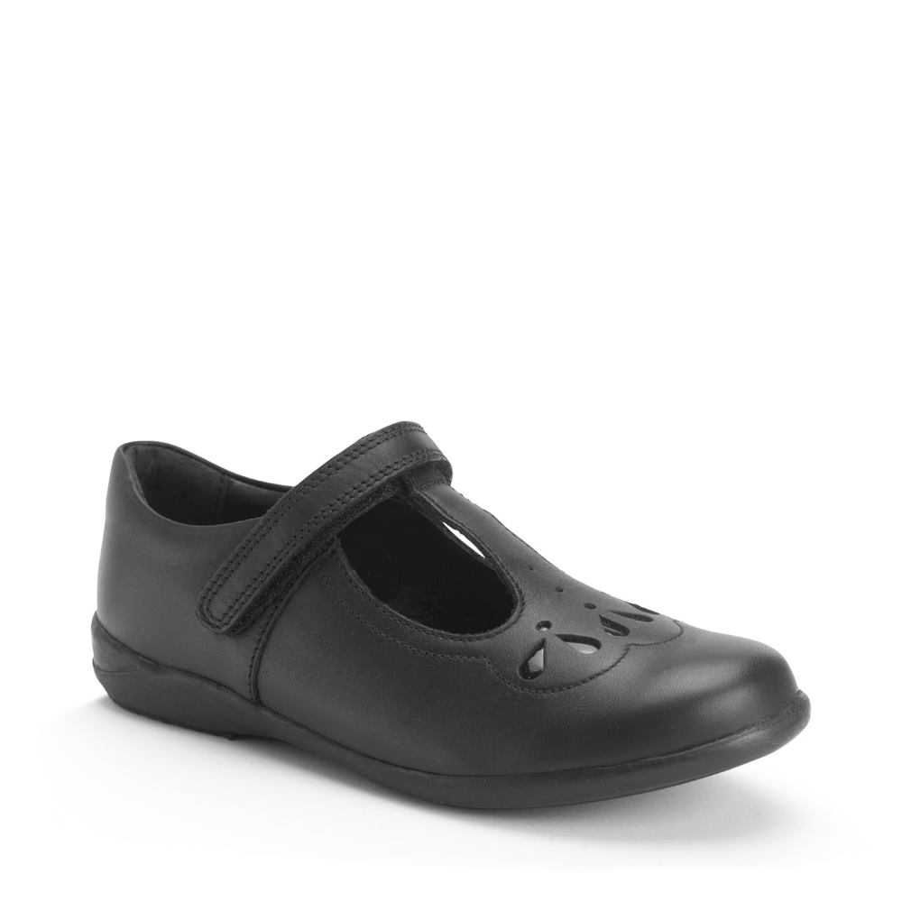 Start Rite - Novel - Black Leather - School Shoes