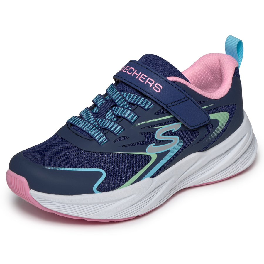 Skechers - Microspec Tread- Hyper Speed - Navy/Multi - Trainers