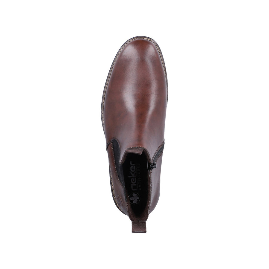Rieker - Dwayne - 33180-26 - Clarino/Nougat - Boots