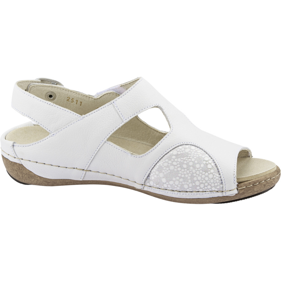 Waldlaufer - Heliett - 342H01 200 799 - Weiss Cement - Sandals