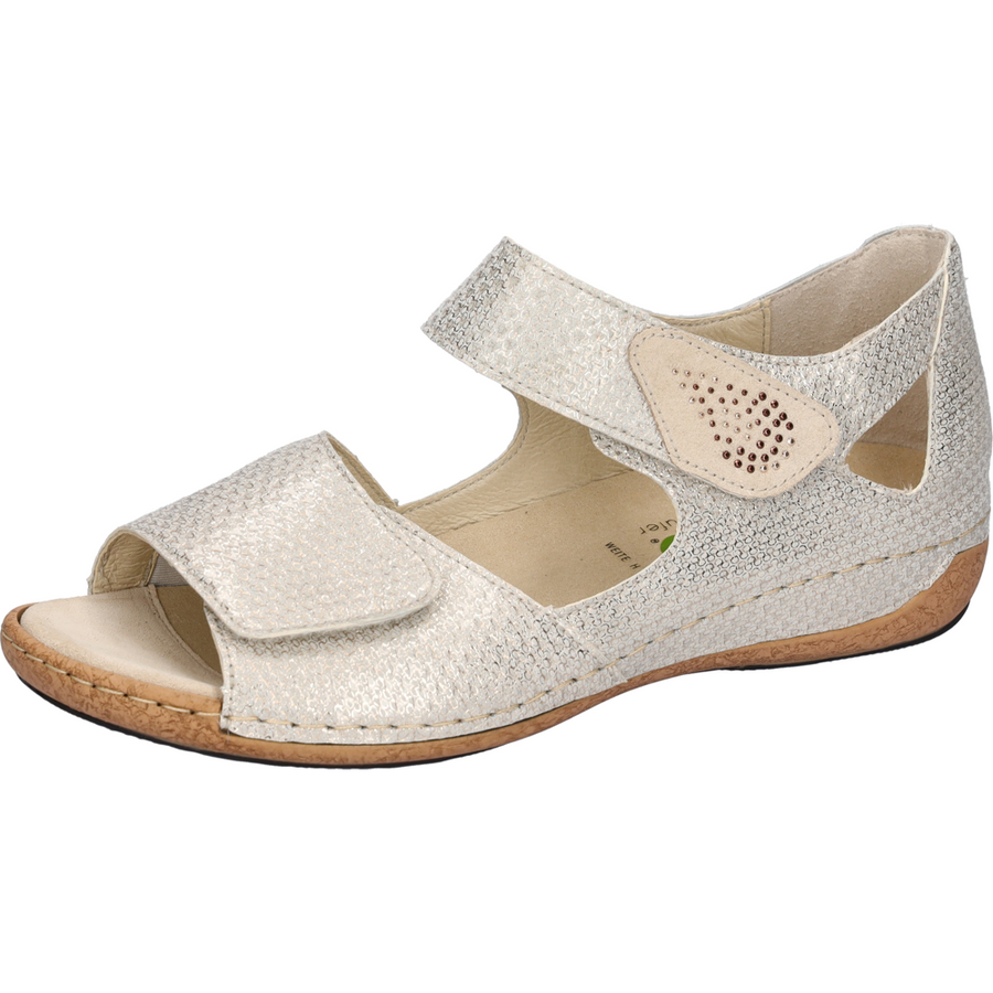 Waldlaufer - Heliett Poster Poster-Str - Platin Gold Sabbia - Sandals