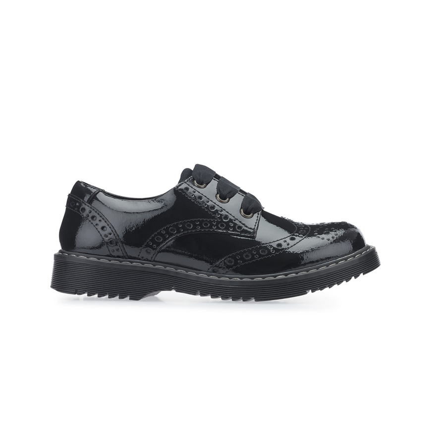 Start Rite - Impulsive II - Black Patent - School Shoes