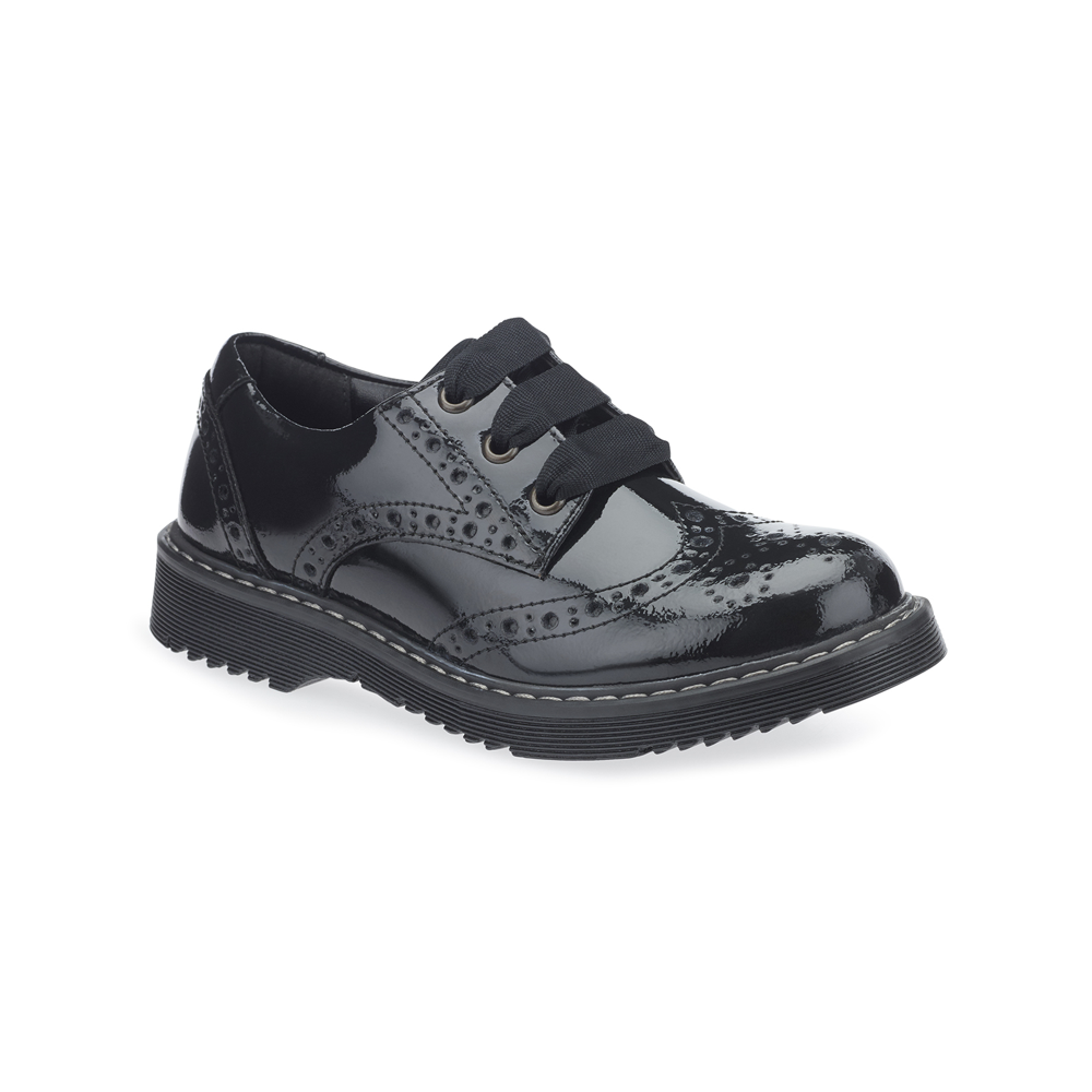 Start Rite - Impulsive II - Black Patent - School Shoes