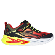 Skechers - S Lights: Flex-Glow Ultra - Black/Red - Trainers