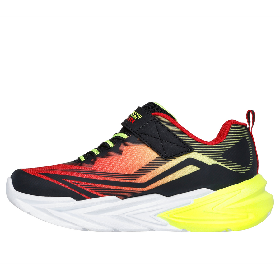 Skechers - S Lights: Flex-Glow Ultra - Black/Red - Trainers