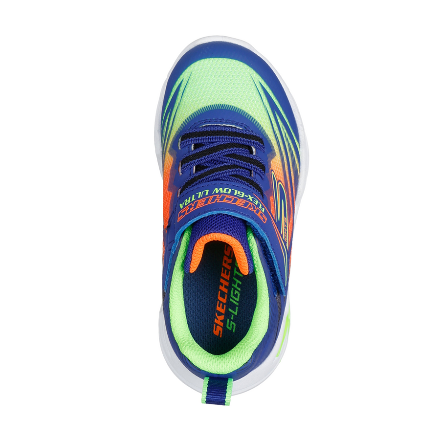 Skechers - S Lights Flex-Glow Ultra - 400139N/BLMT - Blue/Multi - Trainers