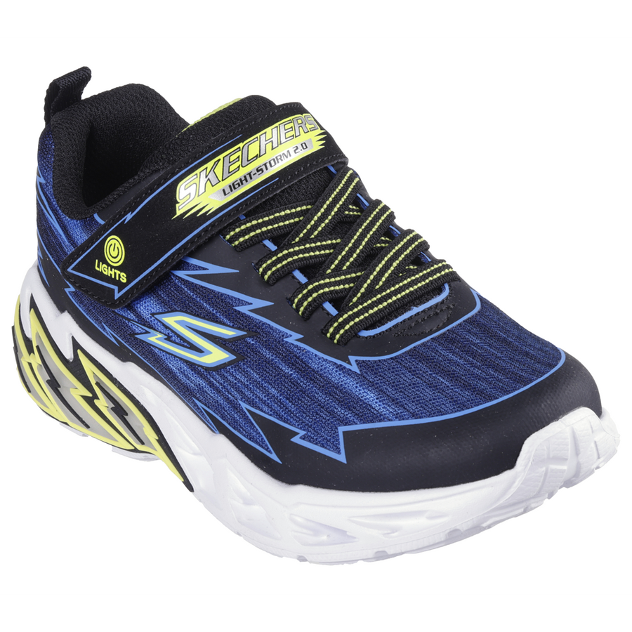 Skechers - Light Storm 2.0-Bolt-Brights - Black/Blue - Trainers