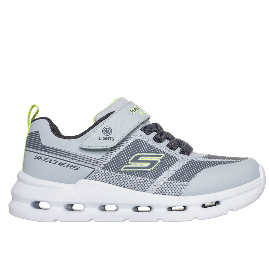 Skechers - Glide-Step Light - Grey/Lime - Trainers