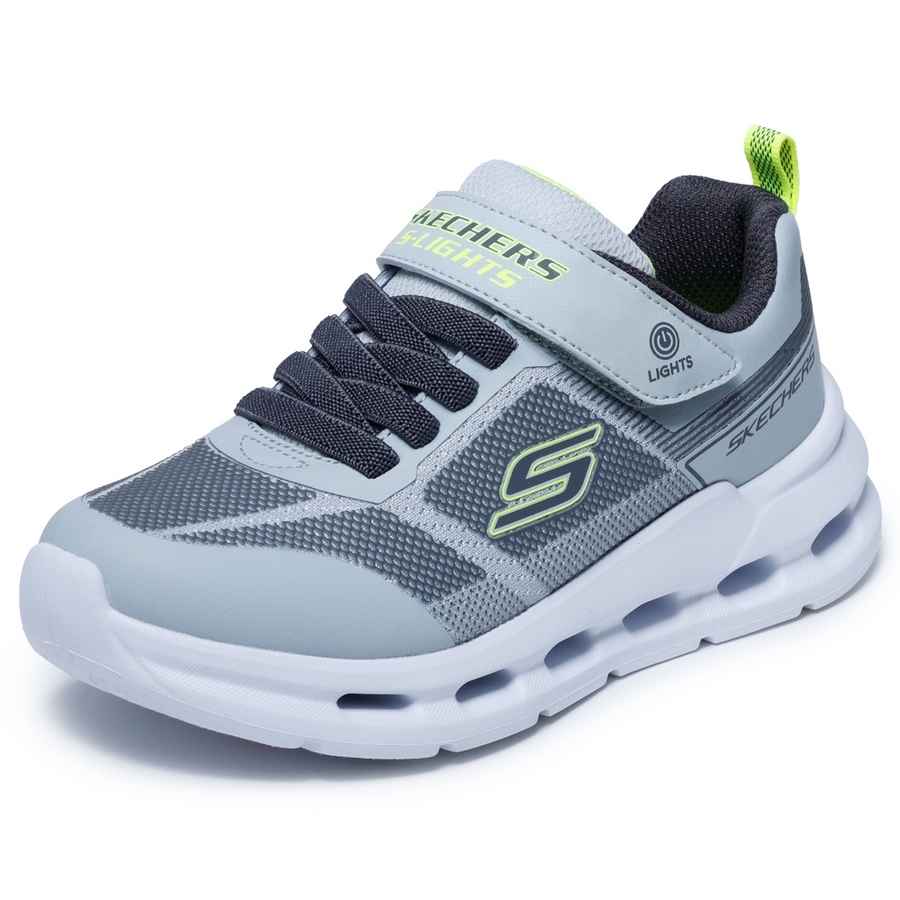 Skechers - Glide-Step Light - Grey/Lime - Trainers