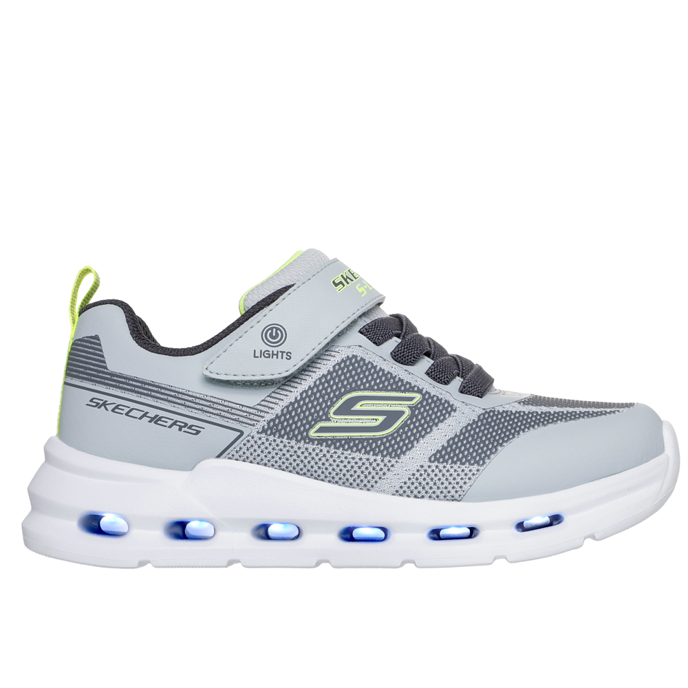 Skechers - Glide-Step Light - Grey/Lime - Trainers