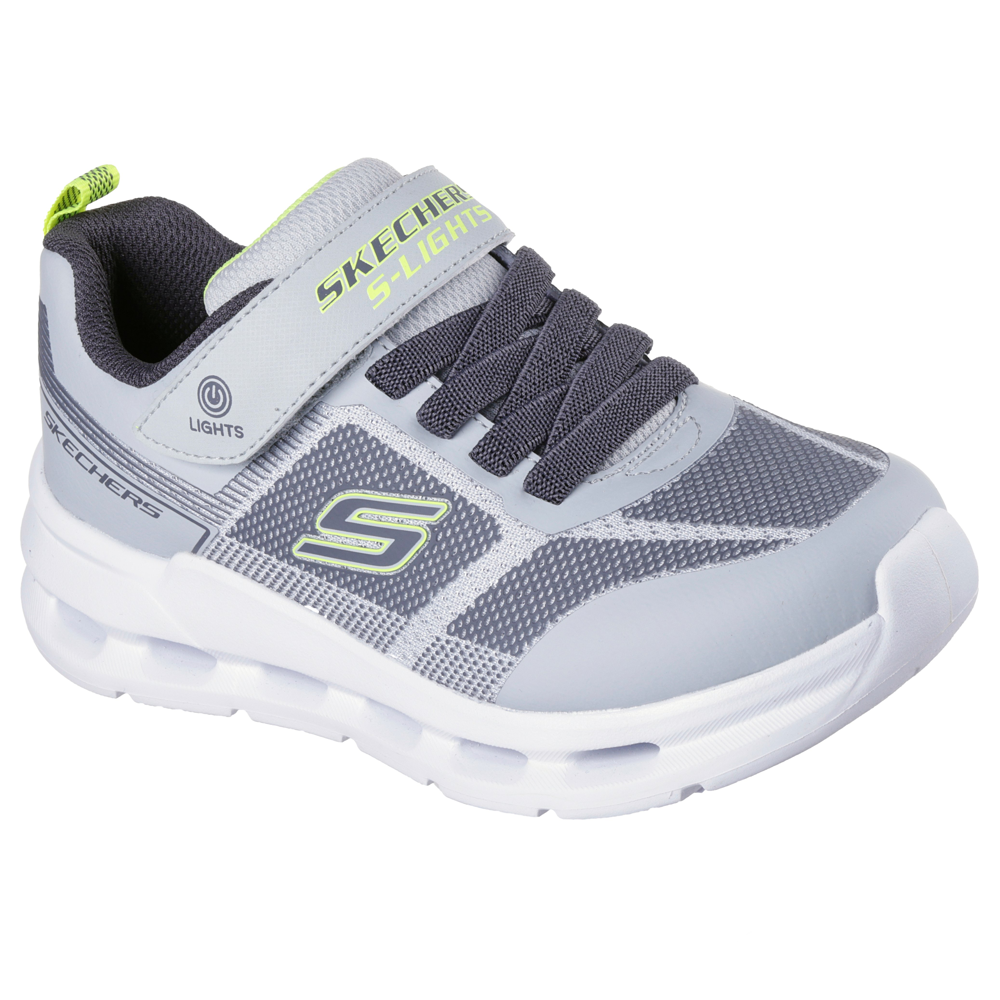 Skechers - Glide-Step Light - Grey/Lime - Trainers