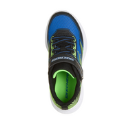 Skechers Microspec Velocity-Grid-Drift 404127L/BBLM Black/Blue/Lime Trainers