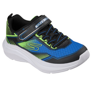 Skechers Microspec Velocity-Grid-Drift 404127L/BBLM Black/Blue/Lime Trainers