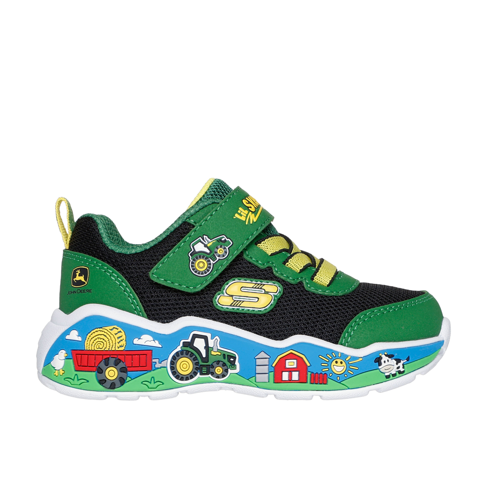 Skechers - John Deere: Play Scene - Barn-Squad - Green/Black - Trainers