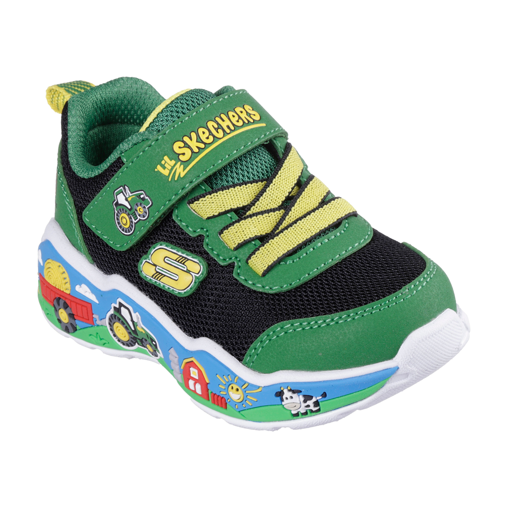 Skechers - John Deere: Play Scene - Barn-Squad - Green/Black - Trainers