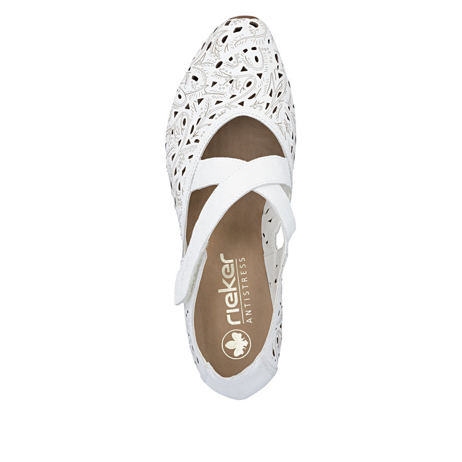 Rieker - 43773-80 - Massa/White  - Shoes