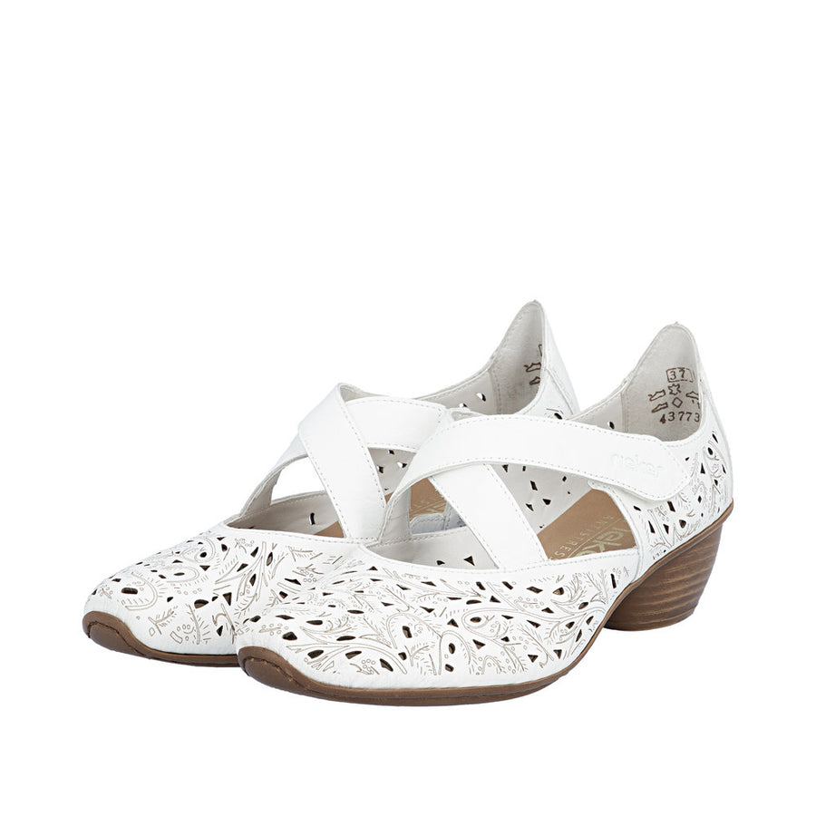 Rieker - 43773-80 - Massa/White  - Shoes