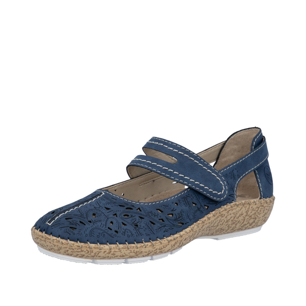 Rieker - 44872-14 - Morelia/Jeans - Shoes