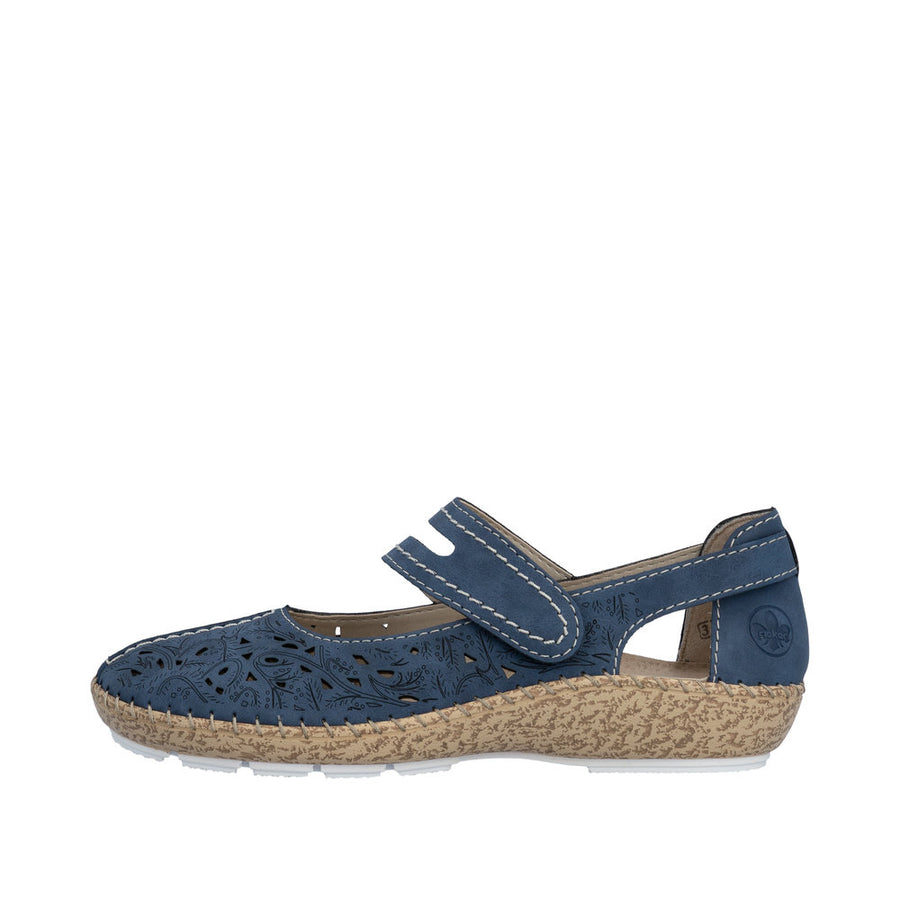 Rieker - 44872-14 - Morelia/Jeans - Shoes