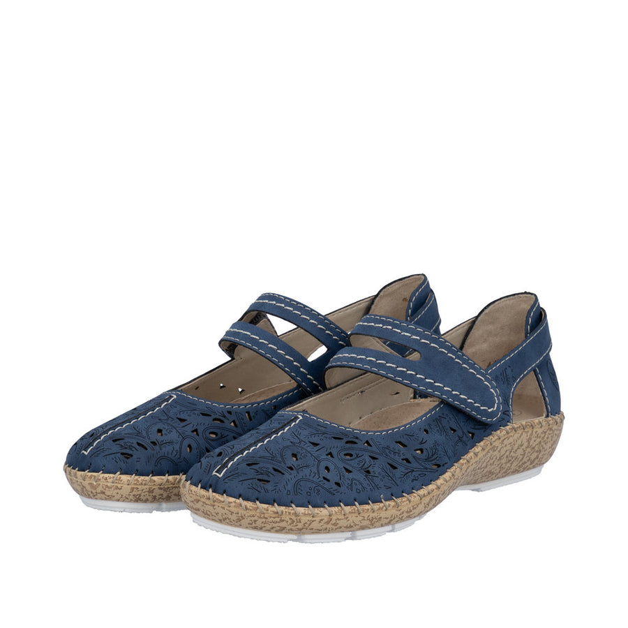 Rieker - 44872-14 - Morelia/Jeans - Shoes