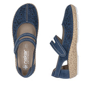 Rieker - 44872-14 - Morelia/Jeans - Shoes