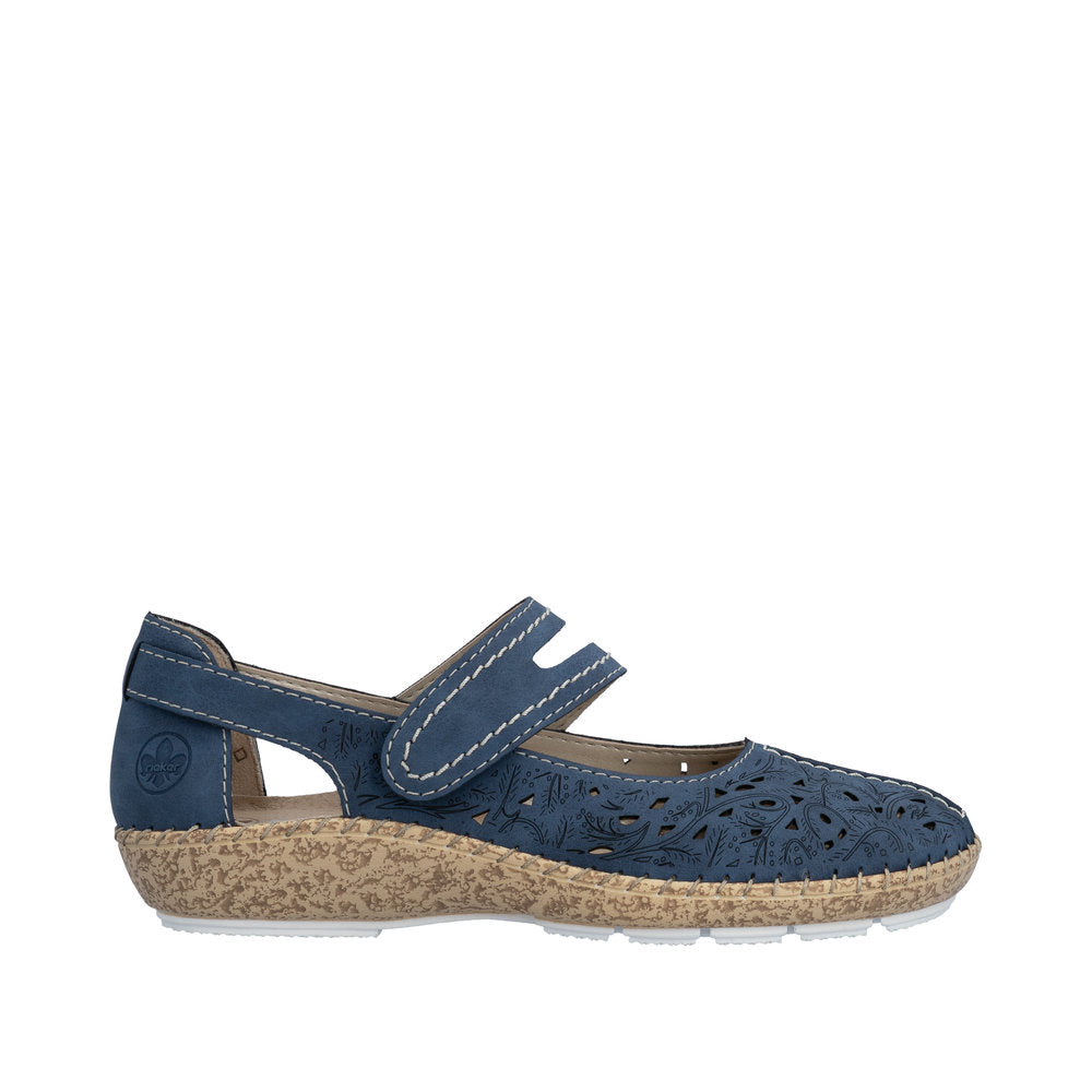Rieker - 44872-14 - Morelia/Jeans - Shoes