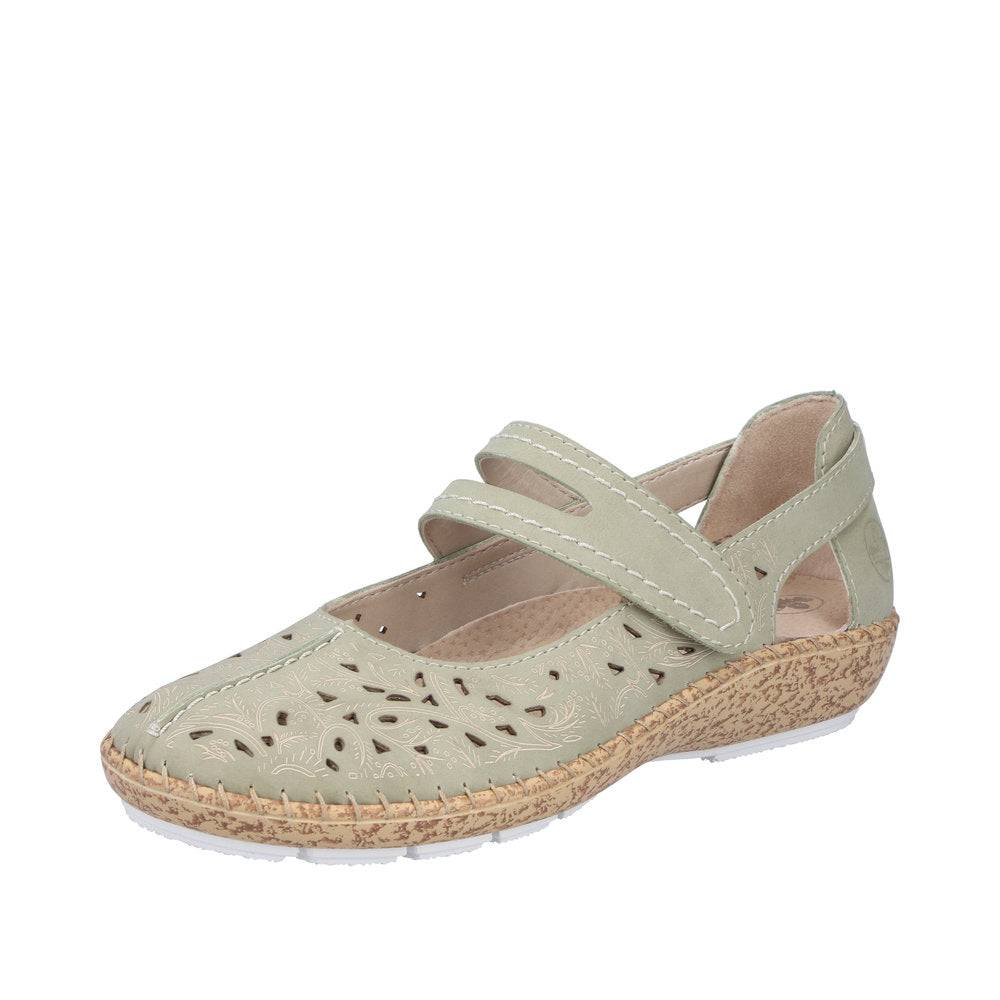 Rieker - 44872-52 - Morelia/Salbei - Shoes
