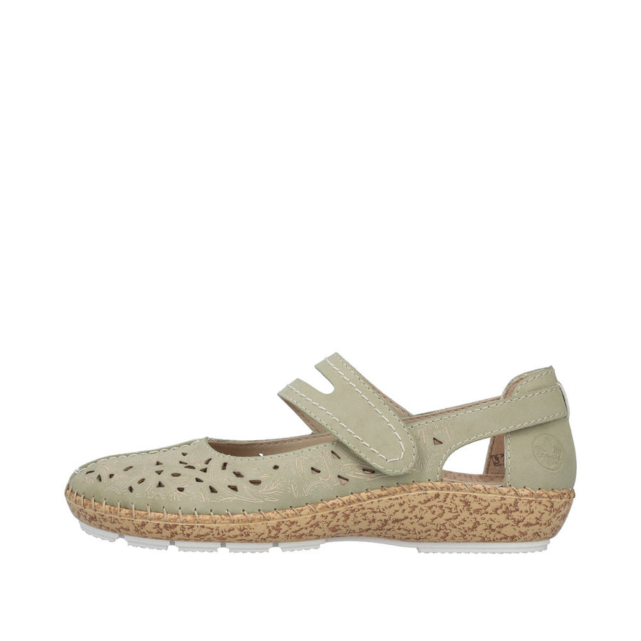 Rieker - 44872-52 - Morelia/Salbei - Shoes