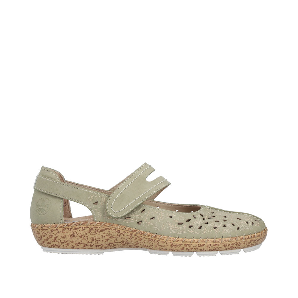 Rieker - 44872-52 - Morelia/Salbei - Shoes