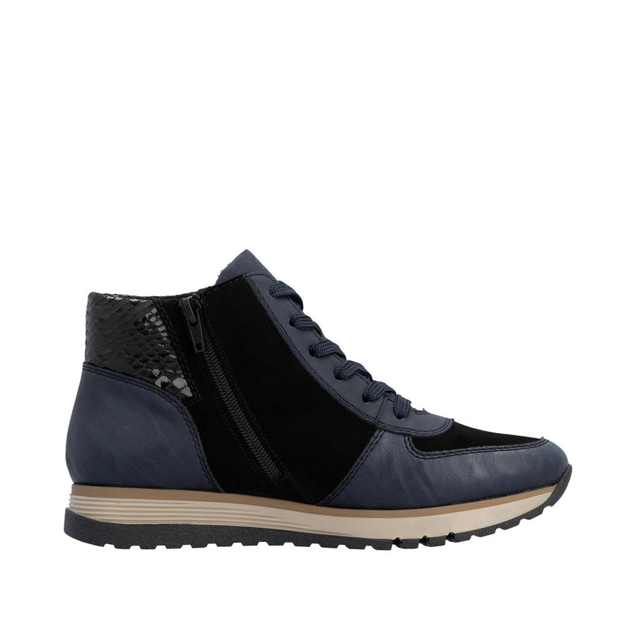 Rieker - Nancy - 49040-14 - Pazifik/Schwarz - Boots