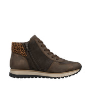 Rieker - 49040-24 - Braun/Havanna/Leo-Nuss  - Boots