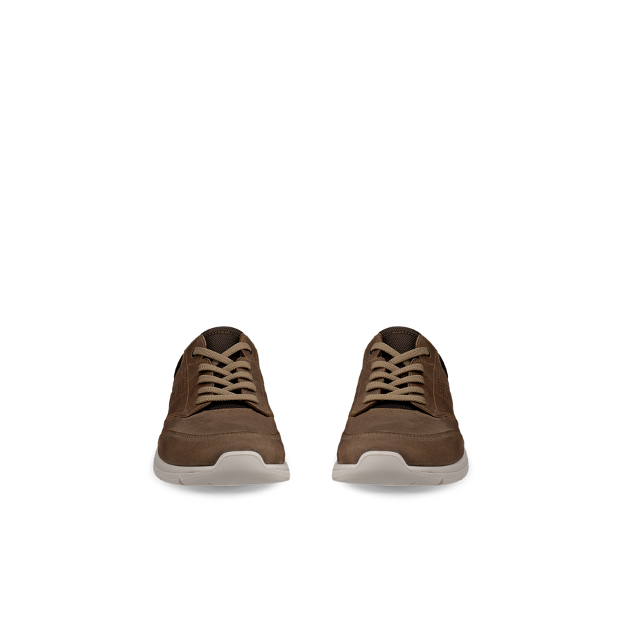 Ecco - Irving M Low Lace - Nutmeg Brown/Dark - Shoes