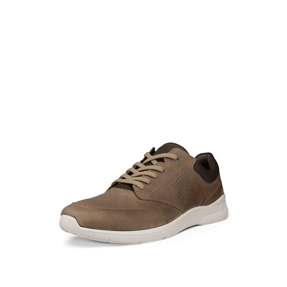 Ecco - Irving M Low Lace - Nutmeg Brown/Dark - Shoes