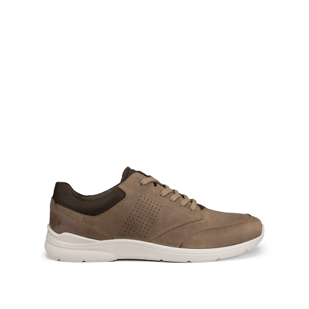 Ecco - Irving M Low Lace - Nutmeg Brown/Dark - Shoes