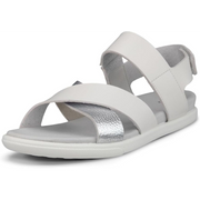 Ecco - Samara - White/Pure Silver - Sandals