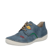 Rieker - 52528-14 - Royal/Smaragd/Senf - Shoes