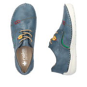 Rieker - 52528-14 - Royal/Smaragd/Senf - Shoes