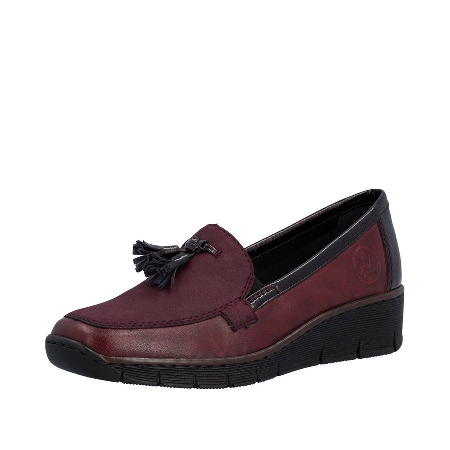 Rieker - Doris - 53771-35 - Weinrot/Beetroot - Shoes