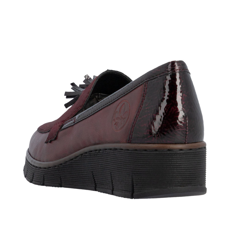 Rieker - Doris - 53771-35 - Weinrot/Beetroot - Shoes
