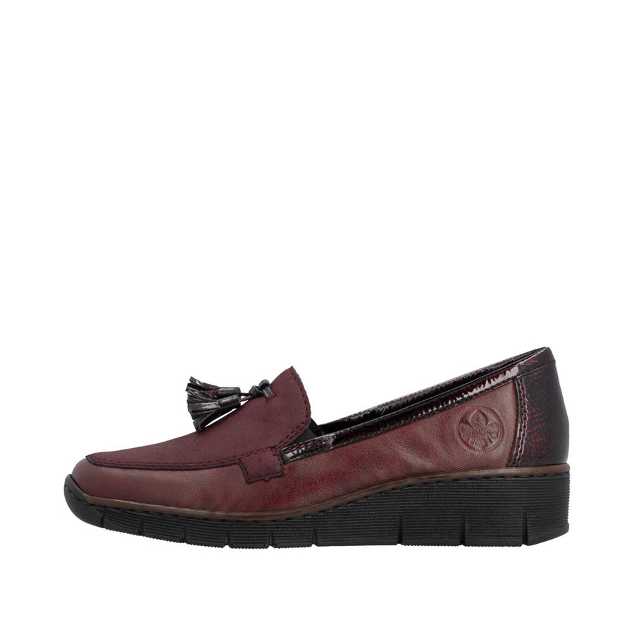 Rieker - Doris - 53771-35 - Weinrot/Beetroot - Shoes