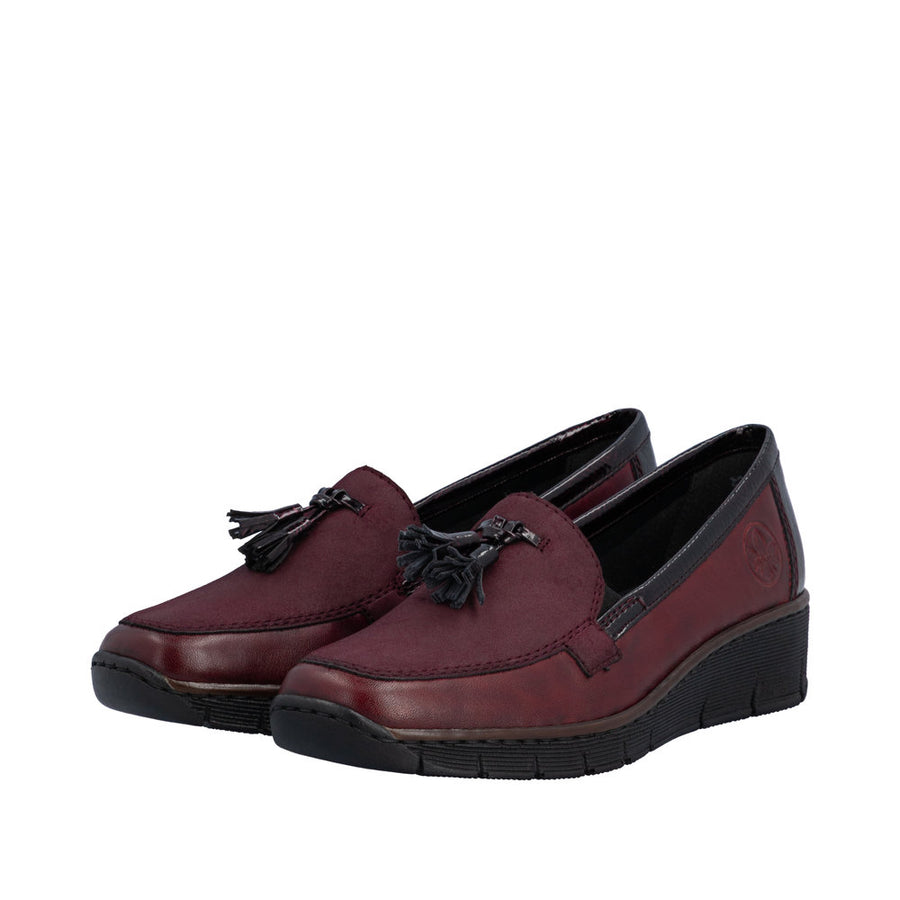 Rieker - Doris - 53771-35 - Weinrot/Beetroot - Shoes