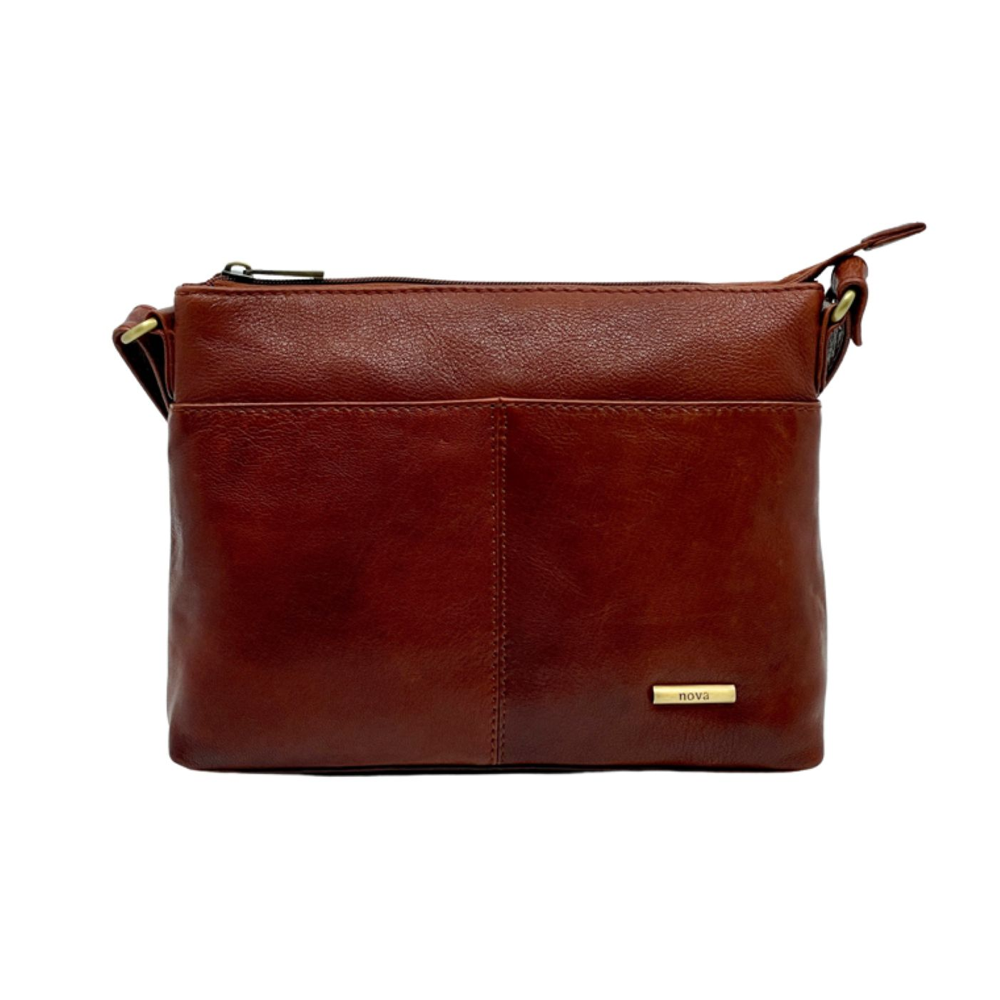 Nova Leathers - Small X-Body - 6134 Cognac - Bags