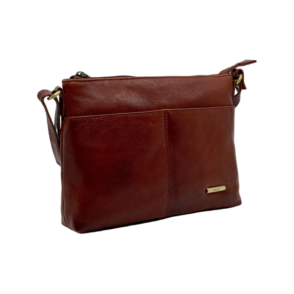 Nova Leathers - Small X-Body - 6134 Cognac - Bags
