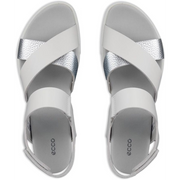 Ecco - Samara - White/Pure Silver - Sandals
