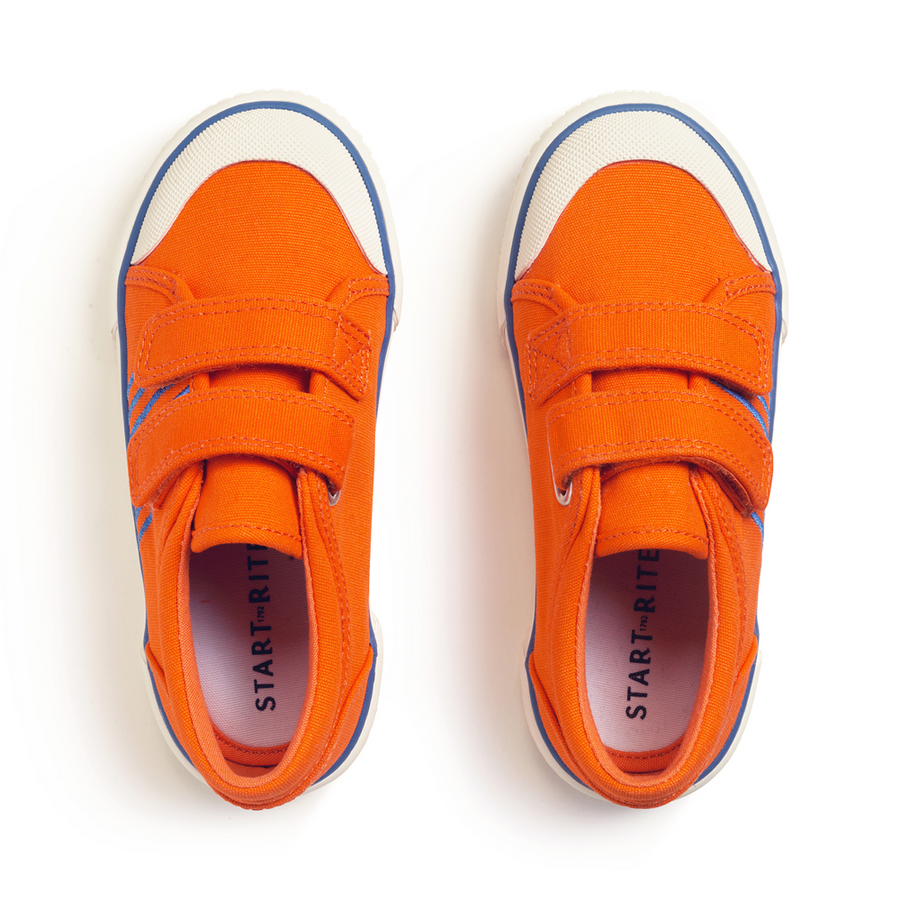 Start Rite - Sandy Beach - Orange  - Canvas Shoes
